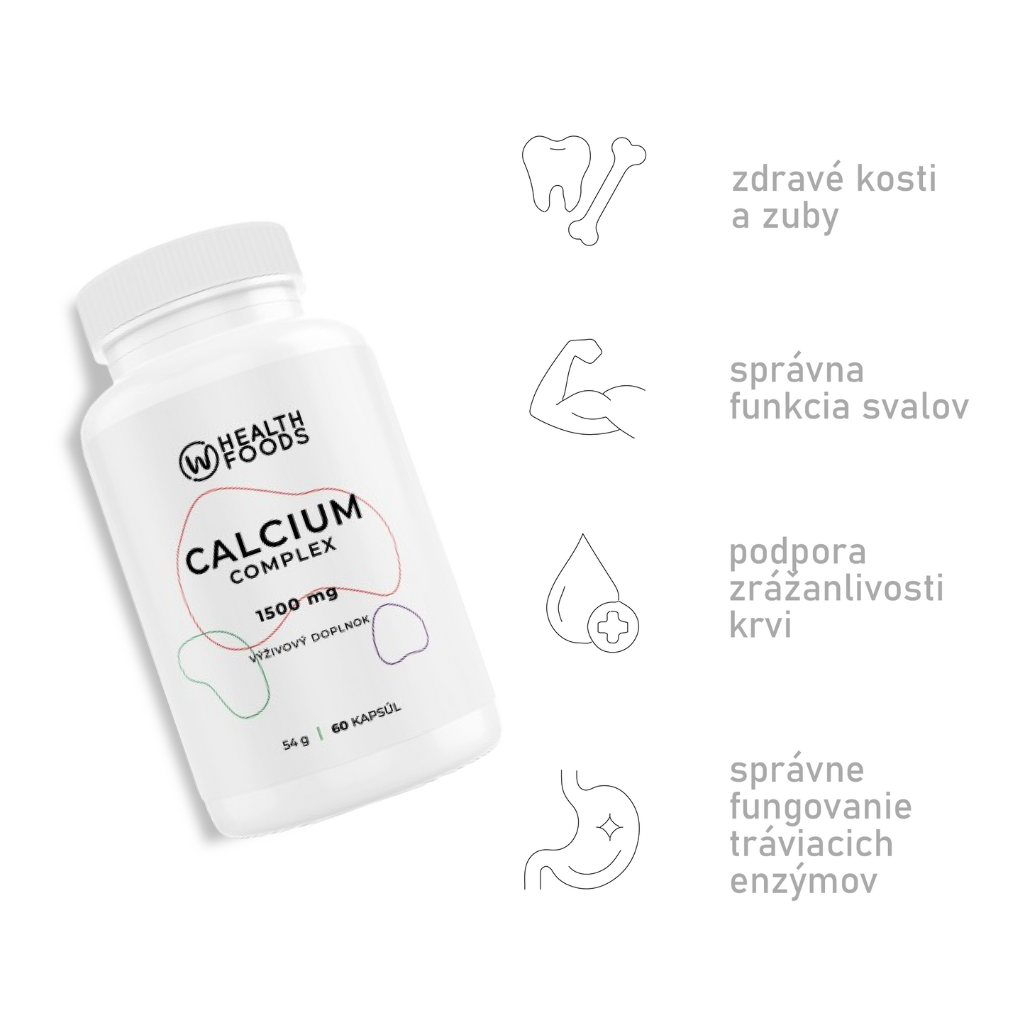 Calcium Complex 60 kapsúl