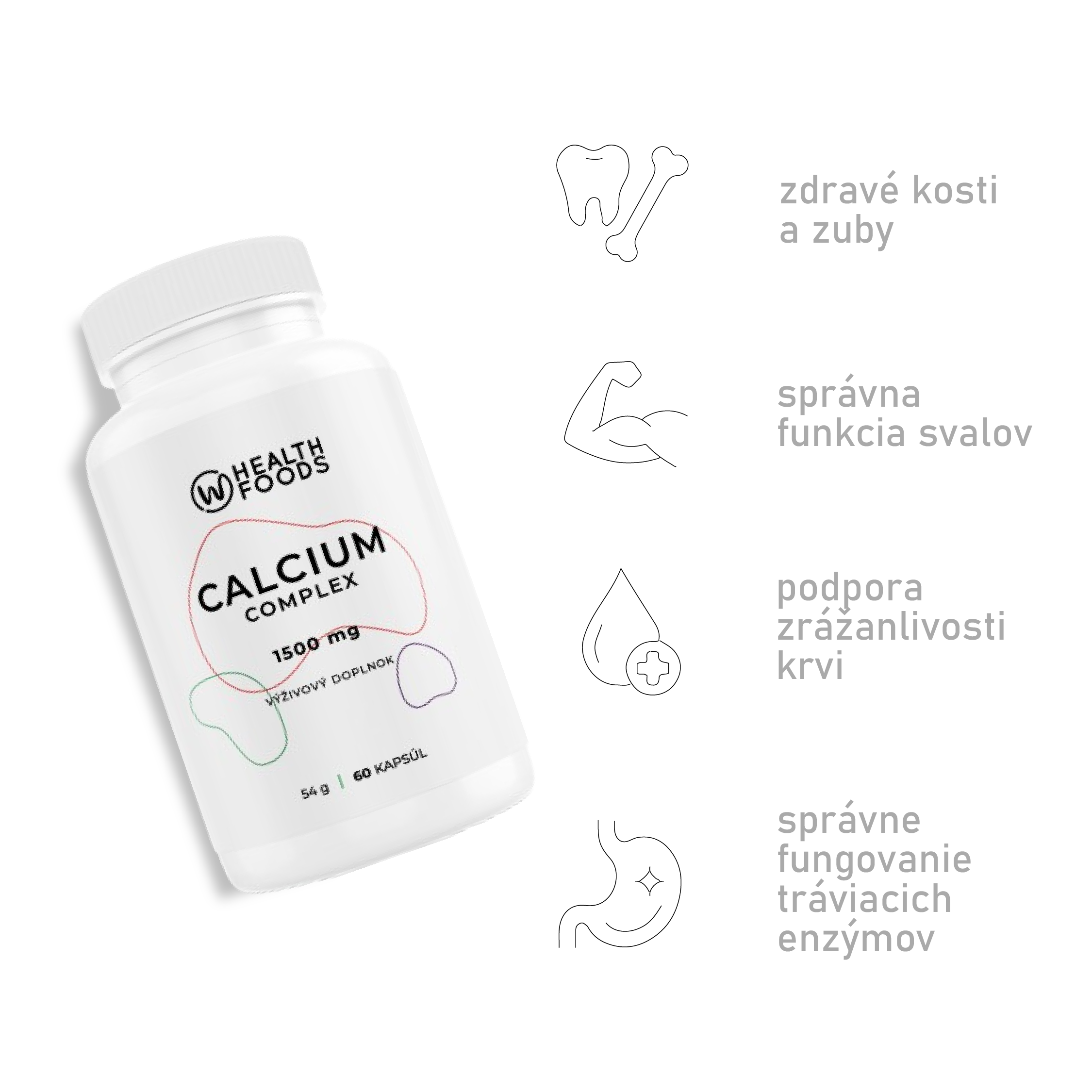 Calcium Complex 60 kapsúl