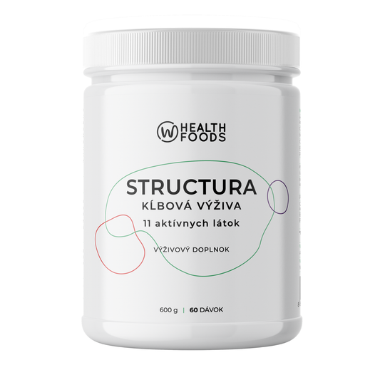 STRUCTURA kĺbová výživa - pomarančová príchuť 600 g