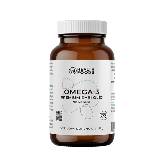 Omega-3 Premium rybí olej – 90 kapsúl (EPA 700 mg / DHA 500 mg)